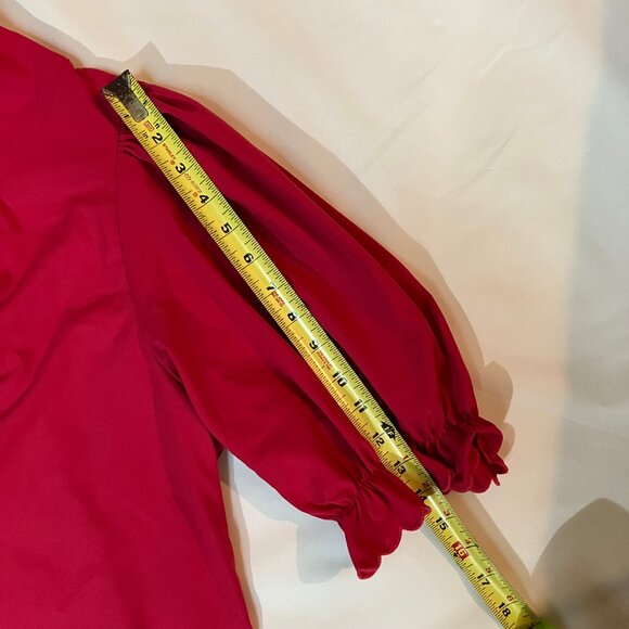 Pink Puff sleeved blouse - Picture 8 of 9